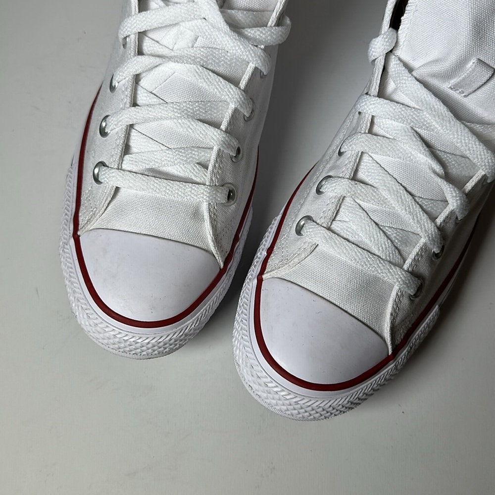 NWOT CONVERSE | Chuck Taylor All Star White High Top Shoes - Picture 11 of 13